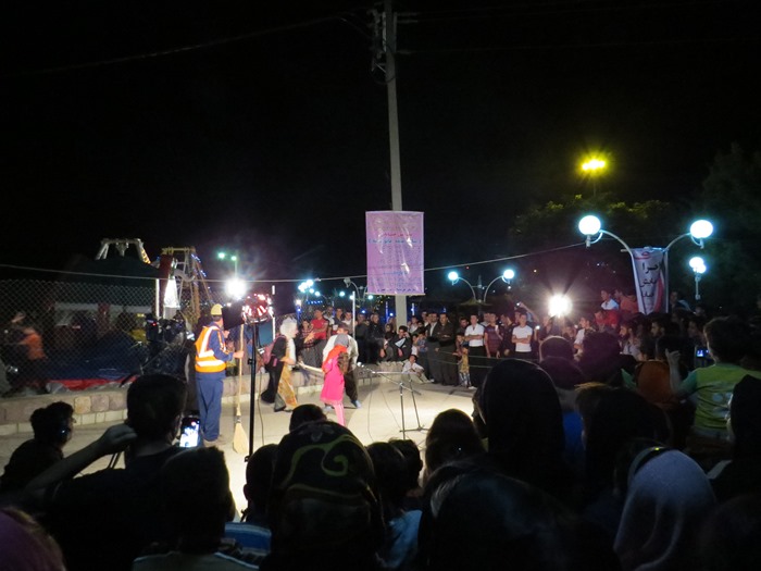 اجرای تئاتر خیابانی برای اولین بار در پاوه